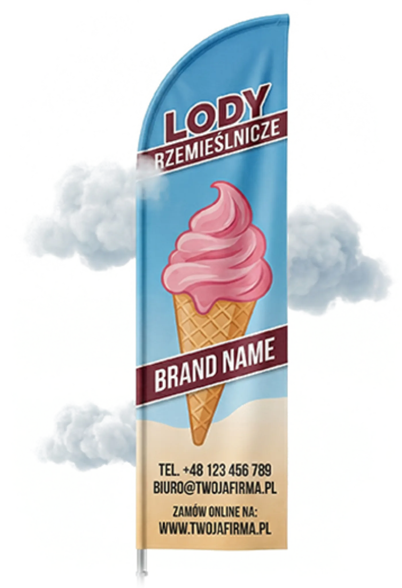Przykład reklamy na windera